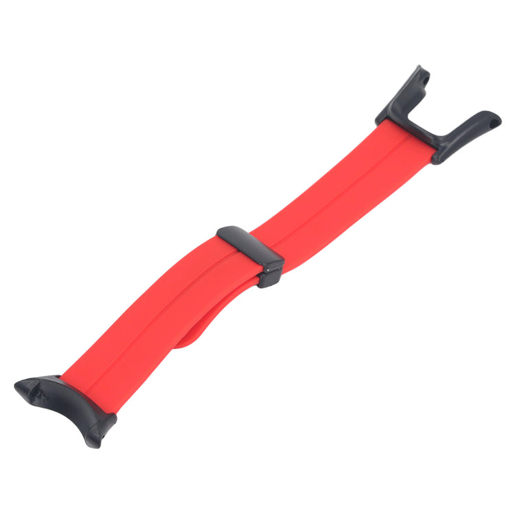 Suunto Ambit watch band with black plastic ends on a white background