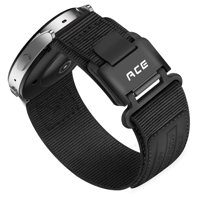 Nylon Canvas Sports Velcro Magnetic Loop Watch Strap with &
