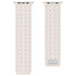 Breathable Magnetic-Attachment Perforated Watch Strap bands on a white background