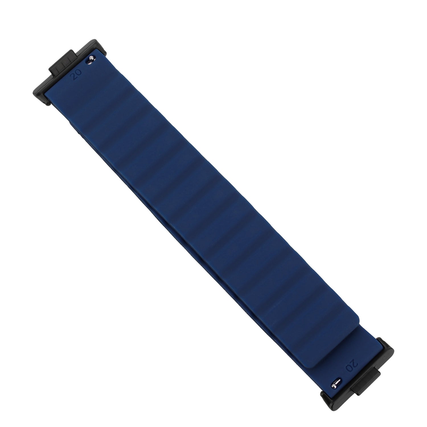 Magnetic Watch Sport Band with black clasp on a white background