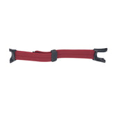 magnetic watch band with black buckles on a white background