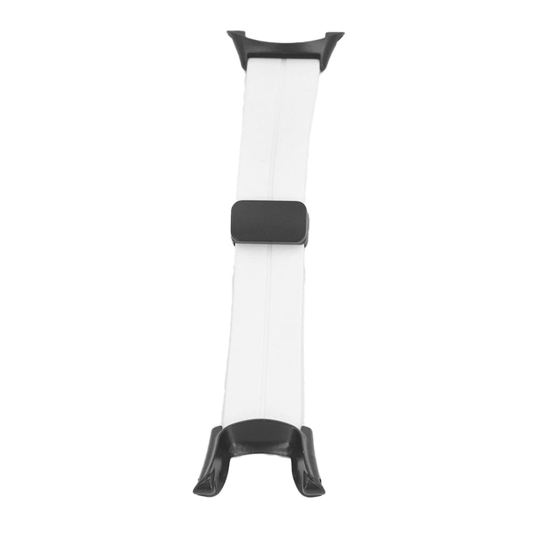  silicone watch strap with black straps on a white background